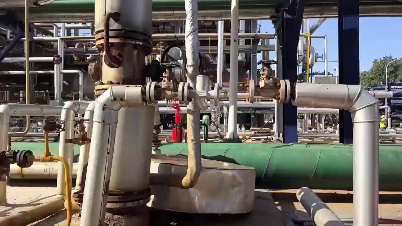 Refinery piping field