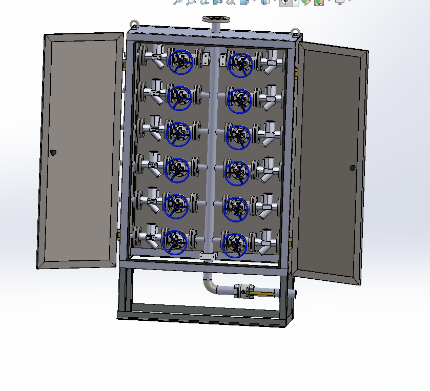 Steam tracing station project